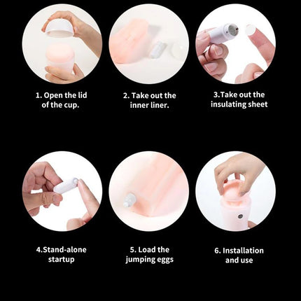 Male Masturbator Penis Trainer Suction Cup Men's Masturbation Cup Simulation Texture Delayed Ejaculation Adult Sex Toy For Men