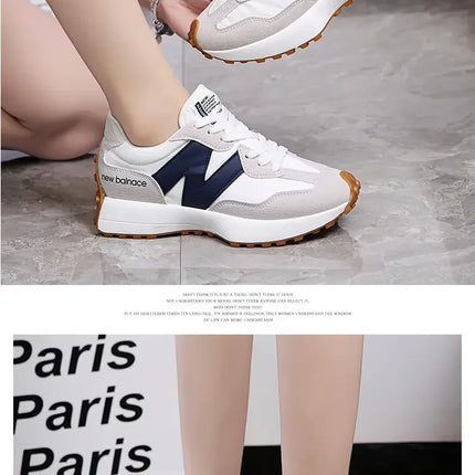 New Women's Causal Sneakers Summer Shoes Woman Fashion Breathable Lace Up Sports Shoes for Women Platform Walking Designer Shoes