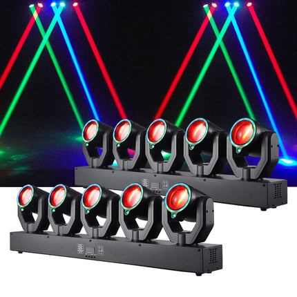 180W DJ Lights DMX512 Rotating Moving Head Beam Light Sound Control Disco Party RGBW Stage Effect For Wedding Club Event