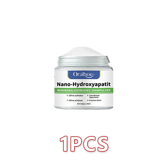 With 10% Hydroxyapatite-Infused Winter Whitening Tooth Powder: Enamel Repair, Deep Cleaning & Long-Lasting Fresh Breath