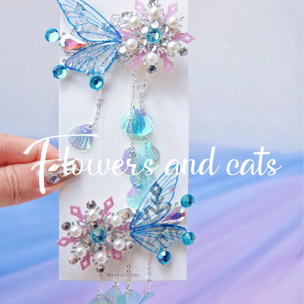 Mermaid Hairpin Crown Headband Children Birthday Gift Performance Princess Hair Accessories For Girls