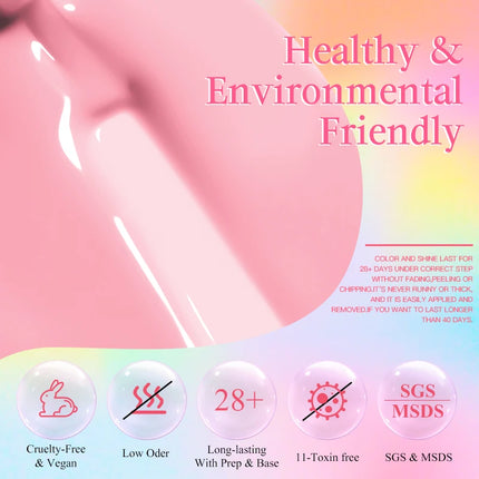6pc Nail Gel Polish Set DIY Nail Art Semi Permanent UV LED Gel Kit For Nails Decoration Manicure Soak Off Painting Vernis Design