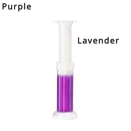 1PC Toilet Cleaner Gel Fresh Flower Toilet Gel Stamp Stops Limescale and Stains with Air Freshening Scent Deodorizing Clean
