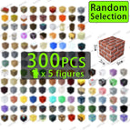 300 PCS and 5 figures