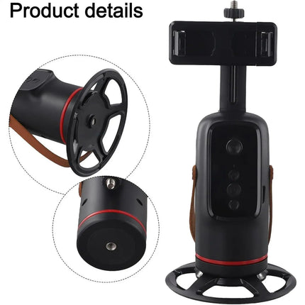 Face Tracking Tripod 360 Degree Rotation Auto Stand Tripod That Follows Your Movement for Live Streaming Selfie Video Recording