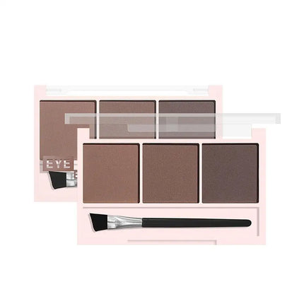 Three-color eyebrow powder natural long-lasting shadow three-dimensional eyebrow shape waterproof eyebrow cream Makeup Cosmetics