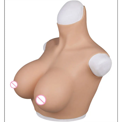 Dokier Silicone Breast Forms Fake Artificial Huge Boobs for Mastectomy Crossdresser Transvestite Sissy Drag Queen Cosplay Chest