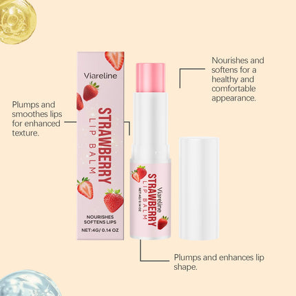 Hydrating Lip Balm Remove Dark Lip Moisturizing Repair Chapped Fade Lip Lines Lighten Melanin Pink Lip Softening Daily Lip Care