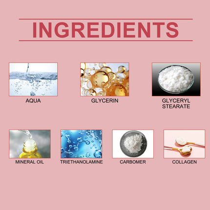 HOYGI Collagen Neck Cream Firming Lasting Hydration Increase Skin Elasticity Fade Fine Lines Nourishing Smooth Neck Care Lotion