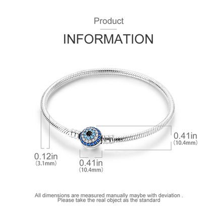 925 Sterling Silver Bracelets 17-20CM Original Leaf Clover Butterfly Heart Bracelet Fit DIY Charms Beads Fashion Women Jewelry