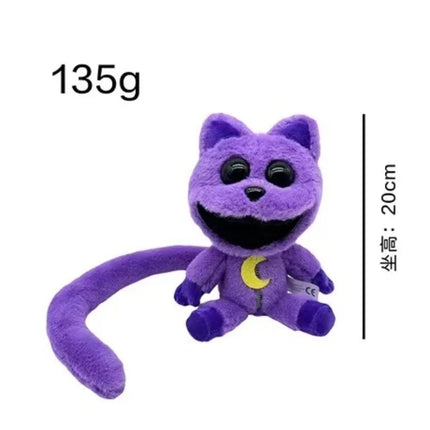Hot Selling Smiling Animal Anime Plush Toy Horror Doll Soft Model Toy Horror Smiling Cat Cartoon Festival Plush Gift Decoration