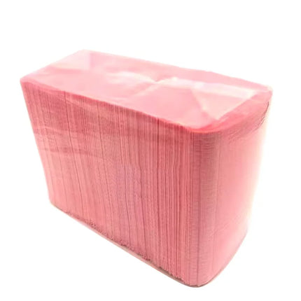 JUMTOP 125Pcs Dental Bibs Disposable Tattoo Clean Pad Table Covers Clean Pad Piercing Bibs Dentist Paper Scarf