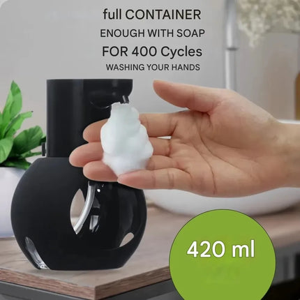2025 Automatic Soap Dispenser 420ml  Foam Dispenser Touchless Sensor Washing Hand Device USB charge Wall-Mounted