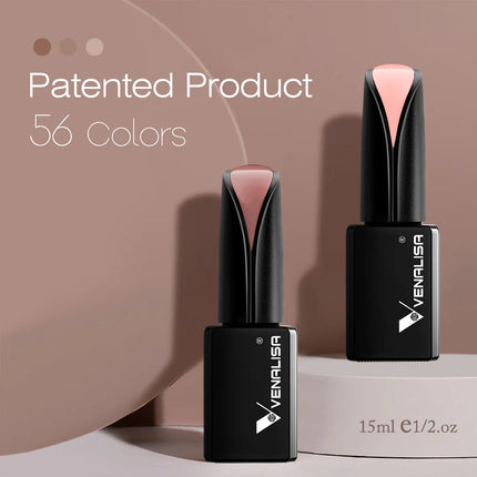 Venalisa15ML Silky Matte TPO FREE Topcoat No Cleaning Nail Lacquer Full Coverage Long Lasting Gorgeous Color Nail Varnish