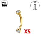 5pcs / 1.2x6X4x4mm