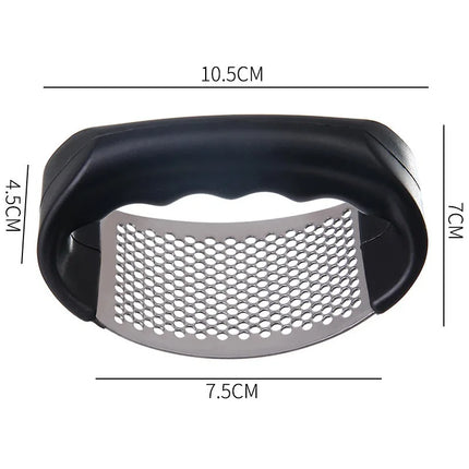 Stainless Steel Garlic Press Crusher Manual Garlic Mincer Chopping Garlic Ginger Fruit Vegetable Tool Kitchen Accessories Gadget