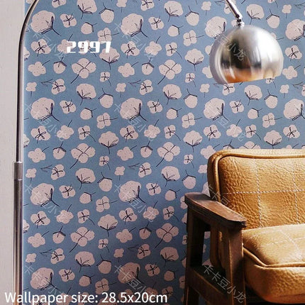 Doll House Wallpaper Background Board Sticker Photo Scenery Wallpaper Miniature Rement Doll Accessories Colorful Wallpaper