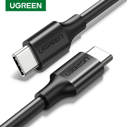 UGREEN USB C to USB C Cable PD60W for iPhone 17 16 15 MacBook iPad Fast Charging Cable 20V 3A Type C Fast Charger PD Cable USB C