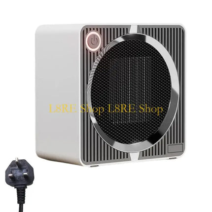 L8RE Electric Warmer Small Desk Heater Office Indoor Indoor Bedroom Hot Air Fan