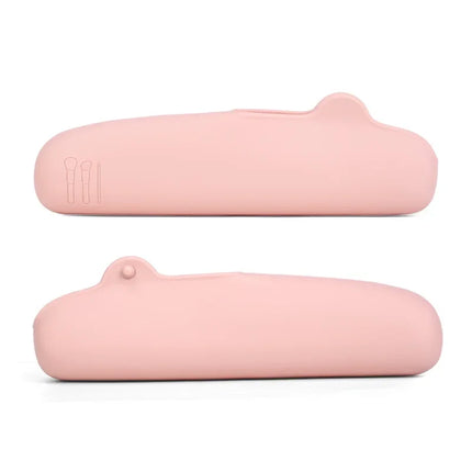 1Pcs Makeup Sponge Holder Eco-Friendly Silicone Multi-hole Beauty Egg Storage Case Travel Protable Cosmetic Puff Holder Box