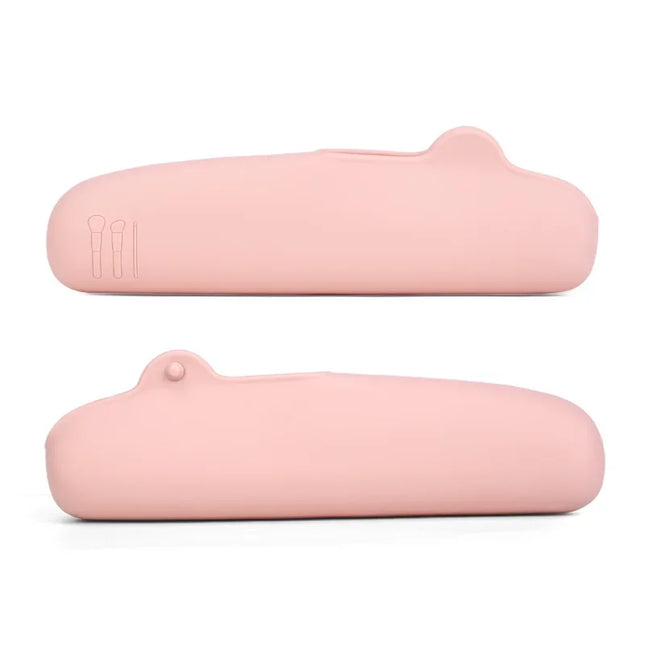 1 Pcs Makeup Sponge Holder Eco-Friendly Silicone Multi-hole Beauty Egg Storage Case Travel Portable Cosmetic Puff Holder Box