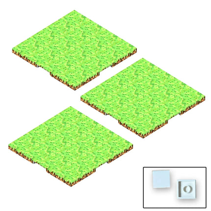 Magnetic Base Plates Blocks 5pcs - Durable Kids