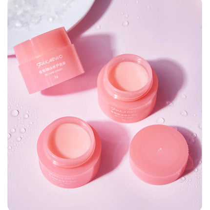 3g South Korea Lip Sleep Mask Night Sleep Maintenance Moisturizing Lips Gloss Bleach Cream Nourishing Lips Care Cherry Lip Balm