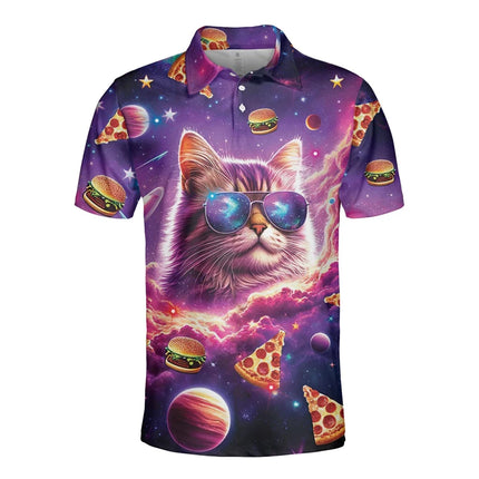 Cartoon Cute Cat 3D Printed Polo Shirts For Men Clothes Feline Pet Unicorn Short Sleeve Harajuku Fashion Funny Animal Kids Tops