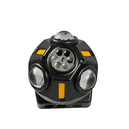 DMX Colorful LED Moving Head Light Beam Patterns Laser Golden Strobe Effects DJ Lighting Show Wireless Remote Disco Party Lights