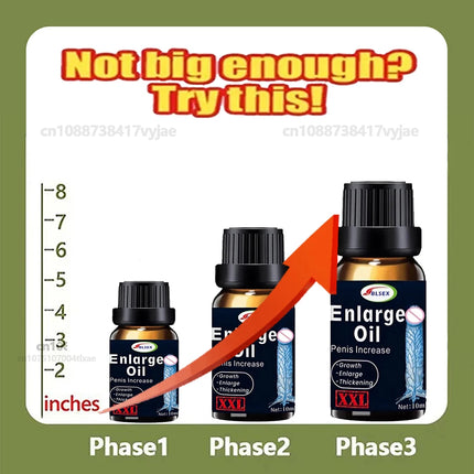 Penies Enlargment Oil Permanent Penis Growth Thickening Oil Enlarge For Men Big Dick Increase Oil No Side Effects Massage Oil