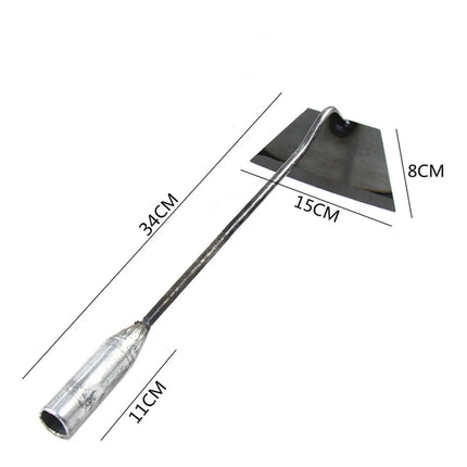 Garden Hoe Weeders Carbon Steel Gardening Hook and Weeding Tool Dual-Purpose Hardened Weeding Hoe for Easily Removing Weeds