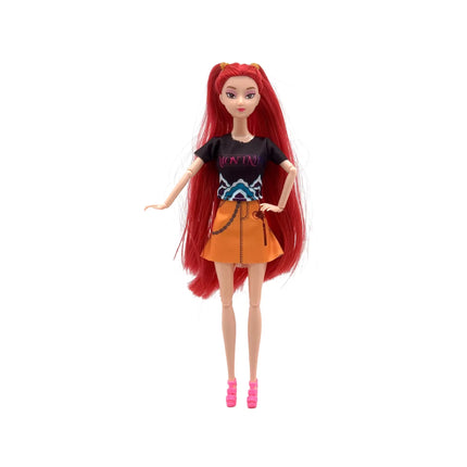 Kpop Rumi Mira Zoey Vinyl Doll Anime Hunters Girl 11 Inch Articulated With Theme Music Cute Toy 3PCS Set Gift for Kids Girl Fans