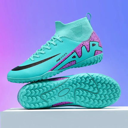 Original Men Football Field Boots Professional Society Indoor Boys Soccer Shoes Match Training Resistant Kids Football Shoes