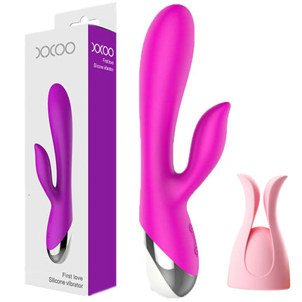 10 Speed G Spot Vibrator USB Rechargeable Powerful Dildo Rabbit Vibrator for Women Clitoris stimulation Massage Adult sex toys