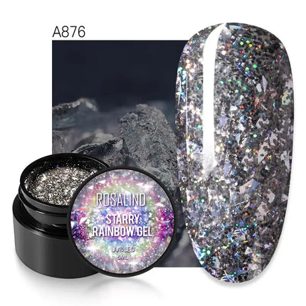 ROSALIND 5ML Painting Gel Nail Polish Nail Art Design Varnishes Stamping Polish Semi Permanent Gels Top Coat Manicure Lacquer