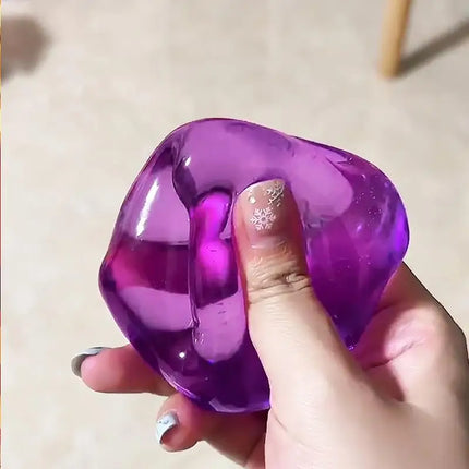 Squishy Ice cube Slow Rebound Squeeze Toys Stress Relief Sensory Fidget Toys for Adults Anti Anxiety Squishy Toys Maltose Cube