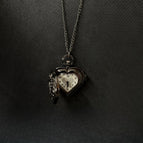 Black Heart Necklace