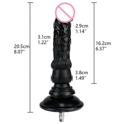 ROUGH BEAST Sex Machine Dildo Attachment for Vac-U-Lock Masturbation Machine Women and Man Anal Plug Sex Toy Masturbator Product