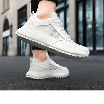Brand protection 2026 new men's lightweight non-slip breathable wear-resistant running sports fashion versatile casual shoes