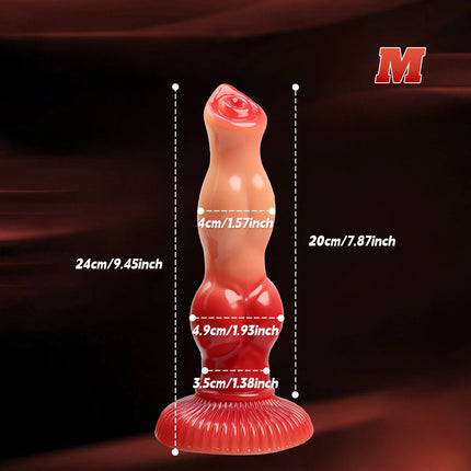 Realistic Dog Dildo Big Butt Anal Plug Vaginal Masturbation Adult Sex Toy Suitable For Male And Female Huge Monster Horses Penis