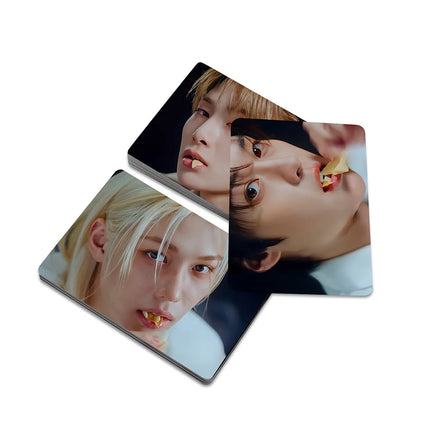 55PCE Stray Kids' comeback album "LOMO" card - Stray Kids Official Same Series Souvenir Mini Card Postcard ATE skzoo