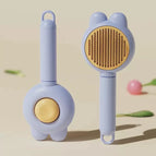 purple Round Comb
