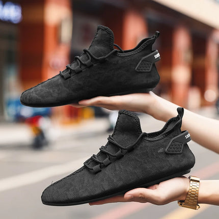 YRZL Fashion Summer Shoes Soft Comfortable Breathable Shoe for Man Shoes Men Trend Lightweight Outdoor Casual Walking Shoes
