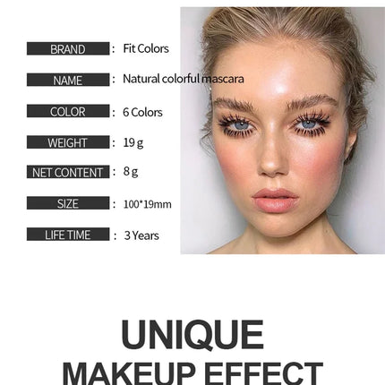 4D Silk Fiber Eyelash Mascara Waterproof Fast Dry Eyelashes Curls Extension Makeup Eyelashes Waterproof Blue Ink Eye Makeup