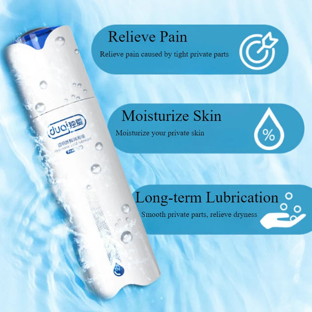 100ml Hyaluronic Acid Lubricating Oil for Adults Anal Vagina Sex Human Body Lubricants Liquid Sex Toys Moisturize Lubrication