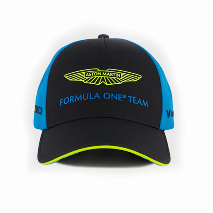Aston Martin Motorsport Man Racing Hat Fernando Alonso Signature Print Baseball Cap Fashion Outdoor Sports Breathable Sun Hat