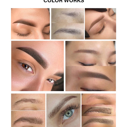 FAMISOO 5ML Eyebrow Tattoo Ink Professional Pigment for Eyeliner Black Tattoo Microblading Paint Ink For Semi Permanent Makeup