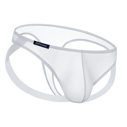 Men Briefs Transparent Ice Silk Bikini Mens Underpants Men's Panties Breathable Ultra-thin Gay Underwear Men Jockstrap