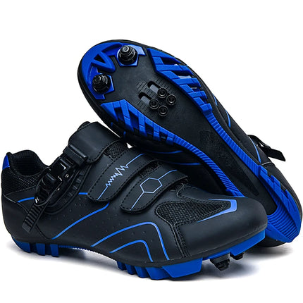 Mountain Bike Shoes Men's Cycling Shoes MTB Shoes Quick Ratchet Buckle Compatible with SPD System Pedal for Indoor and Outdoor Mo