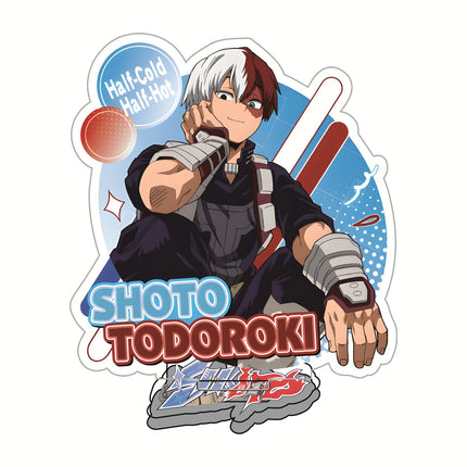 My Hero Academia 10cm Acrylic Stand Figures Keychain Anime Collectible Merchandise Desktop Decoration Fan Gift